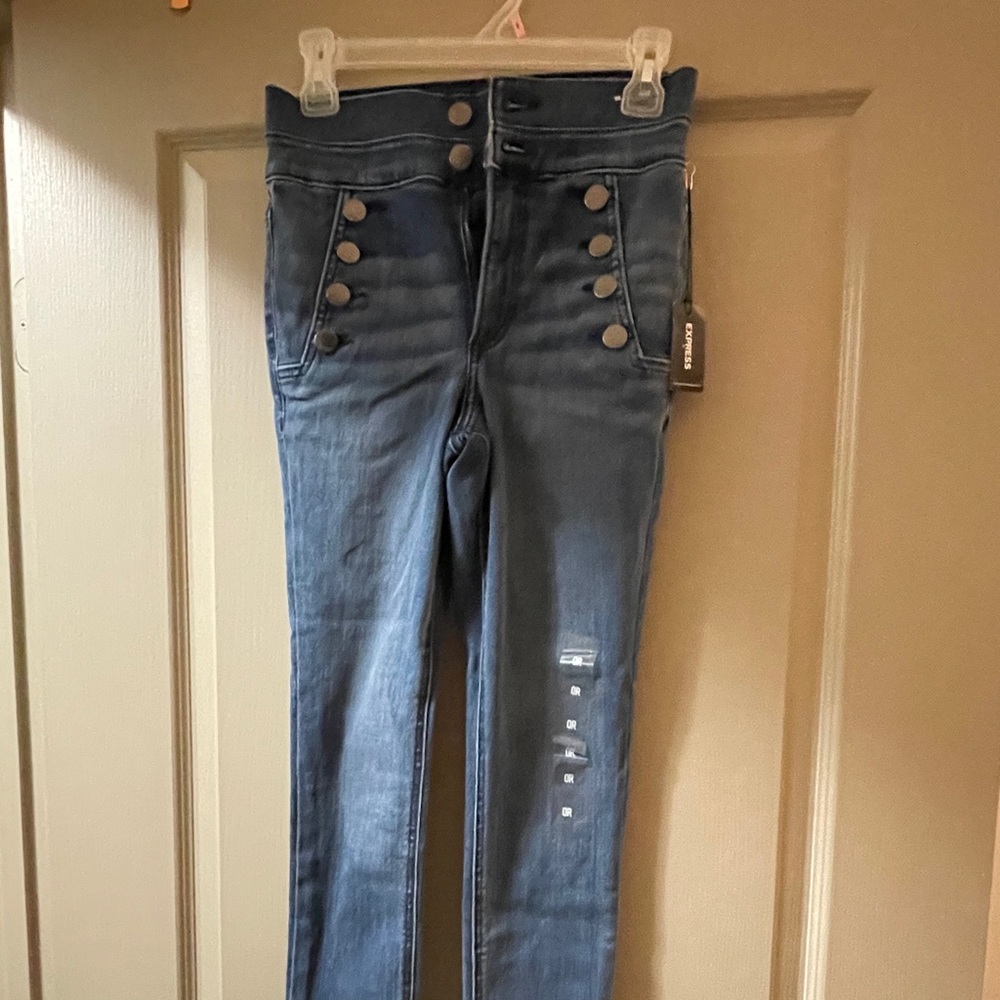 EXPRESS:High Waist Jeans